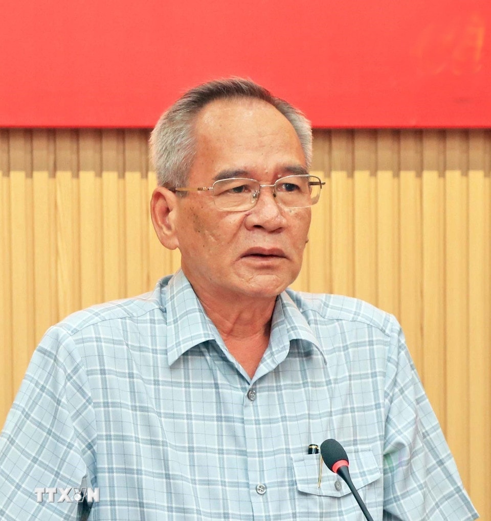 Ông Lữ Văn Hùng, Ủy viên Trung ương Đảng, đại biểu Quốc hội khóa XV, giữ chức vụ Trưởng Đoàn đại biểu Quốc hội khóa XV tỉnh Cà Mau. (Ảnh: TTXVN)