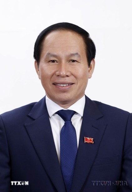 Ông Lê Tiến Châu, Ủy viên Trung ương Đảng, Bí thư Thành ủy, đại biểu Quốc hội khóa XV, giữ chức vụ Trưởng Đoàn đại biểu Quốc hội khóa XV thành phố Hải Phòng. (Ảnh: TTXVN)