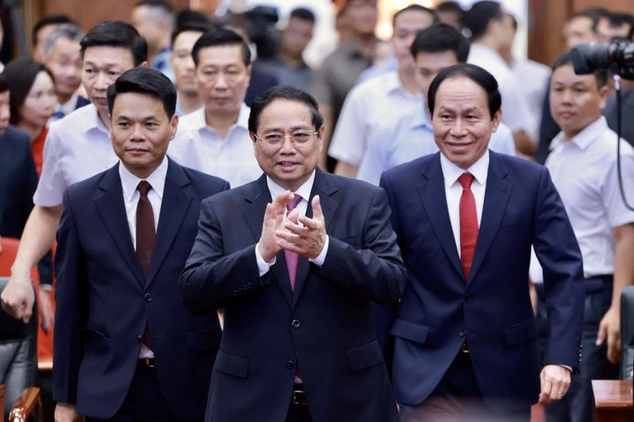 Thủ tướng dự Lễ công bố quyết định về sáp nhập đơn vị hành chính tại Hải Phòng 