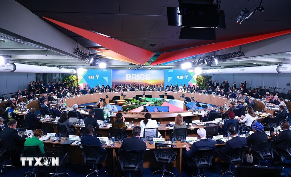 Phiên thảo luận cấp cao Hội nghị Thượng đỉnh BRICS mở rộng 2025 về chủ đề: 