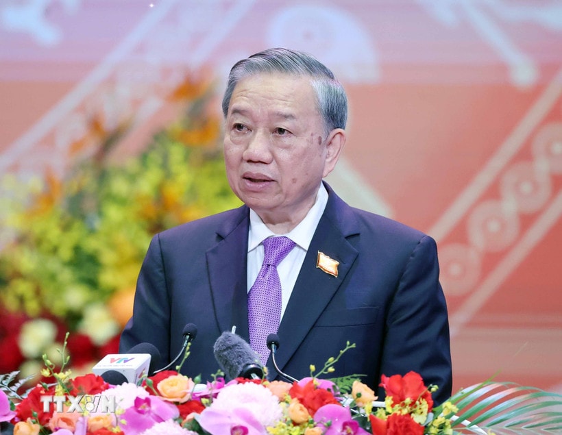 Tổng Bí thư Tô Lâm. (Ảnh: Thống Nhất/TTXVN)