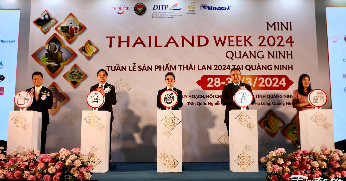 งานสัปดาห์สินค้าไทยปี 2024 เปิดทำการที่เมืองกว๋างนิงห์