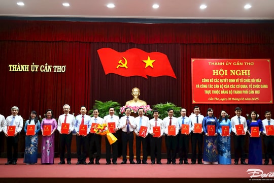 Thành ủy Cần Thơ thành lập Ban Tuyên giáo và Dân vận Thành ủy Cần Thơ thành lập Ban Tuyên giáo và Dân vận