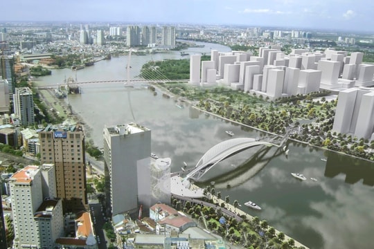 TP Hồ Chí Minh khởi công cầu đi bộ qua sông Sài Gòn